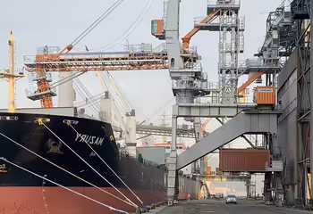 Ein durch NEUERO umgebautes Beladerportal mit modernster KIKO-Technologie.