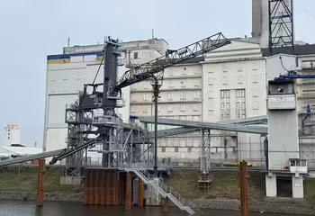 Ein stationärer CombiPort C400 in Plange, Deutschland.